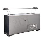 Toster HAIER HTR-2310 (900W/Inox-czarny)