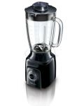 Blender stojący PHILIPS HR 2170/50 (600W/ czarny ze srebrnymi elementami)