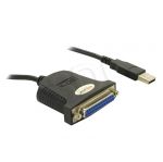 ADAPTER USB -> PORT DRUKARKOWY DB25PIN CZARNY