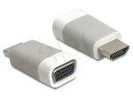 ADAPTER DELOCK HDMI-A (M) -> VGA(F) MINI ROZMIAR