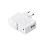 ŁADOWARKA ADAPTER 230V -> USB WHITE