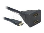 AUDIO-VIDEO SPLITTER HDMI 1xHDMI->2xHDMI PASYWNY