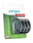 DYMO taśma 3D 3rolki*3m 9mm czarna