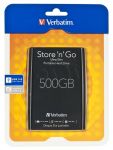 HDD VERBATIM 500GB 2,5\'\' 53150 USB 3.0 SLIMLINE BLACK ZEW