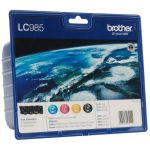 BROTHER Tusz LC985VALBP=LC-985VALBP, Zestaw CMYBk, LC985C+LC985M+LC985Y+LC985BK