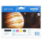 BROTHER Tusz LC1240VALBP=LC-1240VALBP, Zestaw CMYBk, LC1240C+LC1240M+LC1240Y+LC1240BK