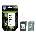 HP Tusz HP350+HP351=SD412EE, Zestaw Bk+Kolor, CB335EE+CB337EE