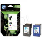 HP Tusz HP21+HP22=SD367AE, Zestaw Bk+Kolor, C9351AE+C9352AE