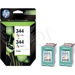 HP Tusz HP344x2=C9505EE, Zestaw 2xKolor, 2xC9363EE