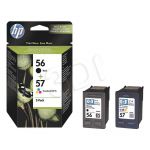 HP Tusz HP56+HP57=SA342AE, Zestaw Bk+Kolor, C6656AE+C6657AE