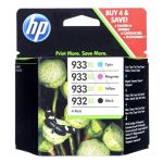 HP Tusz HP932XL+HP933XL=C2P42AE, Zestaw CMYBk, CN053AE+CN054AE+CN055AE+CN056AE