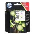 HP Tusz HP950XL+HP951XL=C2P43AE, Zestaw CMYBk, CN045AE+CN046AE+CN047AE+CN048AE