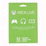 Abonament Xbox Live GOLD 12