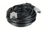 KABEL DO MONITORA HD 15M/M HQ15M EKRAN+FERRYT BLACK