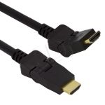 KABEL HDMI ESPERANZA 1.5m| HD| KL.1.4| 3D| OBROTOWY