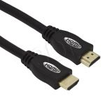 TITANUM KABEL HDMI-HDMI GOLD 1,8M| HD| KLASA 1,4| 3D ETHERNET| POZŁACANE WTYKI| PROSTE ZŁĄCZE| EKRAN