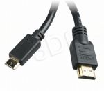 KABEL POŁĄCZENIOWY HDMI - HDMI mini M/M 3m(A-C)