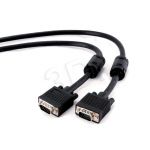 KABEL DO MONITORA HD15 M/M HQ 5M EKRAN+FERRYT BLACK