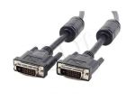 KABEL DO MONITORA DVI-D(24+1) M/M 1.8M DUAL LINK BLACK