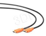 GEMBIRD KABEL V1.4 HDMI-HDMI CCS 1M POMARAŃCZOWE KOŃCÓWKI