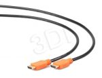 GEMBIRD KABEL V1.4 HDMI-HDMI CCS 3M POMARAŃCZOWE KOŃCÓWKI