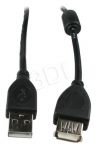 KABEL USB 2.0 A-A M/F 1.8M PRZEDŁUŻACZ FERRYT