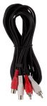 KABEL PRZEDŁ. 2xCINCH (GNIAZDO)-2xCINCH (WTYK) 7,5M