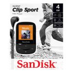 SANDISK MP3 SANSA CLIP SPORTS 4GB CZARNA