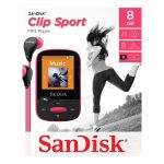 SANDISK MP3 SANSA CLIP SPORTS 8GB RÓŻOWA