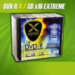 DVD-R Extreme 4.7GB 16xSpeed (Slim 10szt)