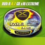 DVD-R Extreme 4.7GB 16xSpeed (Cake 10szt)