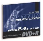 DVD+R Platinum 8.5GB 2.4xSpeed DOUBLE LAYER (Jewel Case 1szt)