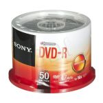 DVD-R SONY 4.7GB 16X CAKE 50SZT 50DMR47SP