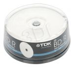 BD-R TDK (Blu-ray) 25GB 4X DO NADRUKU CAKE 25SZT.