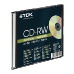 CD-RW  TDK 700MB 4x-12x 10P SJC