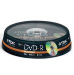 DVD-R TDK 4.7GB 16xSpeed (Cake 10szt)