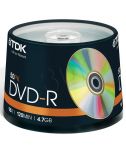 DVD-R TDK 4.7GB 16xSpeed (Cake 50szt)