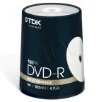 DVD-R TDK 4.7GB 16X DO NADRUKU FINE MATT CAKE 50SZT