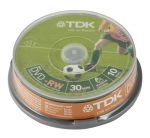 DVD-RW TDK 1.4GB Mini DVD 8cm 2X CAKE 10