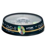 DVD+R TDK 8.5GB 8x DOUBLE LAYER CAKE 10SZT