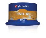 DVD-R VERBATIM AZO 4.7GB 16X Matt Silver SPINDLE 50SZT