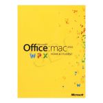 Microsoft® Office Mac Home and Student 2011 English Online Product Key License 1 License Downloadabl