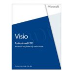 Microsoft® Visio Pro 2013 32/64 Czech PkLic Online DwnLd C2R NR