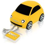 EMTEC FLASH F101 8GB USB 2.0 Fiat 500 Yellow