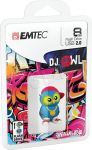 EMTEC FLASH M341 8GB USB 2.0 FUNNY DJ OWL