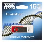 GOODDRIVE FLASHDRIVE  16GB USB 2.0 Twister Red