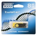 GOODDRIVE FLASHDRIVE 8192MB USB 2.0 Twister Yellow