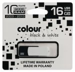 GOODRAM FLASHDRIVE 16GB USB 2.0 BLACK&WHITE