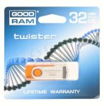 GOODDRIVE FLASHDRIVE 32GB USB 2.0 TWISTER Orange