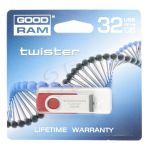 GOODDRIVE FLASHDRIVE 32GB USB 2.0 TWISTER Red